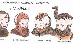 Image result for Viking Hair Drawing
