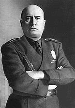 Image result for Benito Mussolini Color