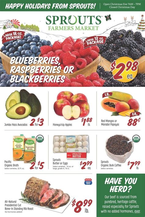 Sprouts Farmers Market Weekly Ad Dec 16 24 Ad and Deals  