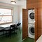 Image result for Stacked Washer Dryer Double Cabinette