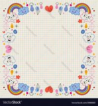 Image result for Cloud with Rainbow and Heart Raindrops