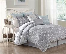 Image result for Grey Comforter Sets Queen