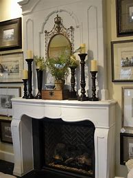 Image result for Country Fireplace Mantel Decor