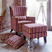 Image result for Chair with Footstool