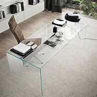Image result for Modern Glass Desk Home Office