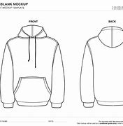 Image result for White Blank Hoodie Template