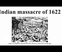 Image result for Indian Massacre of 1622