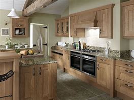 Image result for Traditional Kitchens with Oak Cabinets