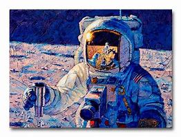 Image result for Alan Bean Astronaut Artwork