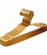 Image result for Gold Metal Clothes Hangers
