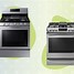 Image result for Dual Oven Gas Range LG