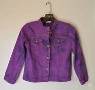Image result for Purple Denim Jacket