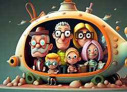 Image result for Crazy Cartoon Family