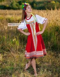 Image result for Russian People in Traditional Clothes
