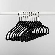 Image result for Velvet Black Clothes Hangers
