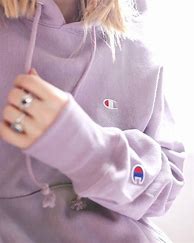 Image result for Lilac Champion Hoodie