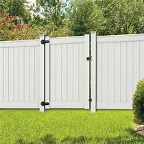 Image result for White PVC Fence Gates