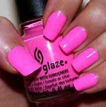 Image result for Ongles Fluo Rose