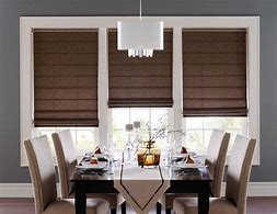 Image result for Roman Shade Window Coverings