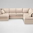 Image result for Ethan Allen Leather Sectional Sofas
