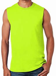 Image result for Men's Yellow Sleeveless Shirts