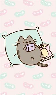 Image result for Pusheen Wallpaper for Kindle Fire