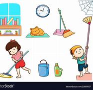 Image result for Clean House Cartoon