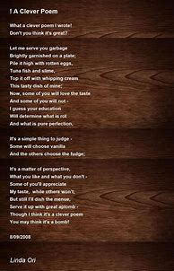 Image result for Clever Poems