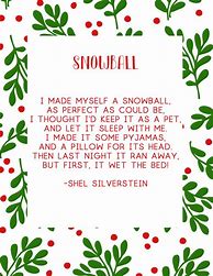 Image result for Preschool Christmas Poem