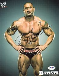 Image result for Dave Bautista Autograph