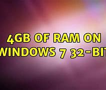 Image result for Windows 7 32-Bit 4GB RAM