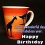 Image result for Happy Birthday Giraffe