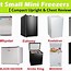Image result for Small Freezer with Door