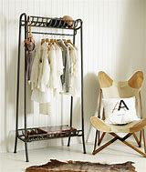 Image result for Iron Standing Coat Rack