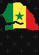 Image result for Senegal Flag Map