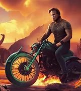 Image result for Chris Pratt Riding Motorcycle