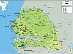 Image result for Carte Senegal