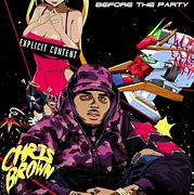 Image result for Chris Brown Party Album Cover