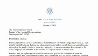 Image result for Nancy Pelosi Letter