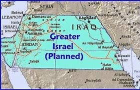 Image result for Greater Israel Plan Map