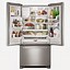 Image result for stainless steel amana fridge