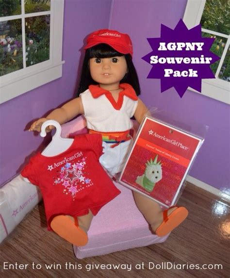 This is a awesome giveaway on doll diaries   American girl place  