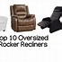 Image result for Oversized Fabric Recliners
