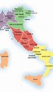 Image result for Italy Map with Regions and Cities