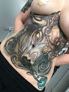 Image result for Scary Stomach Tattoos