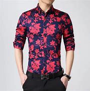 Image result for Floral Long Sleeve Shirts Men