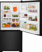 Image result for Whirlpool Black Bottom Freezer Refrigerator