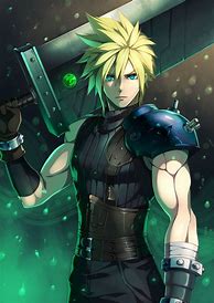 Image result for Cloud Strife Ai Art