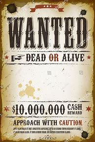 Image result for Editable Wanted Poster Clip Art
