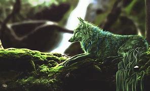Image result for Cool Green Wolf